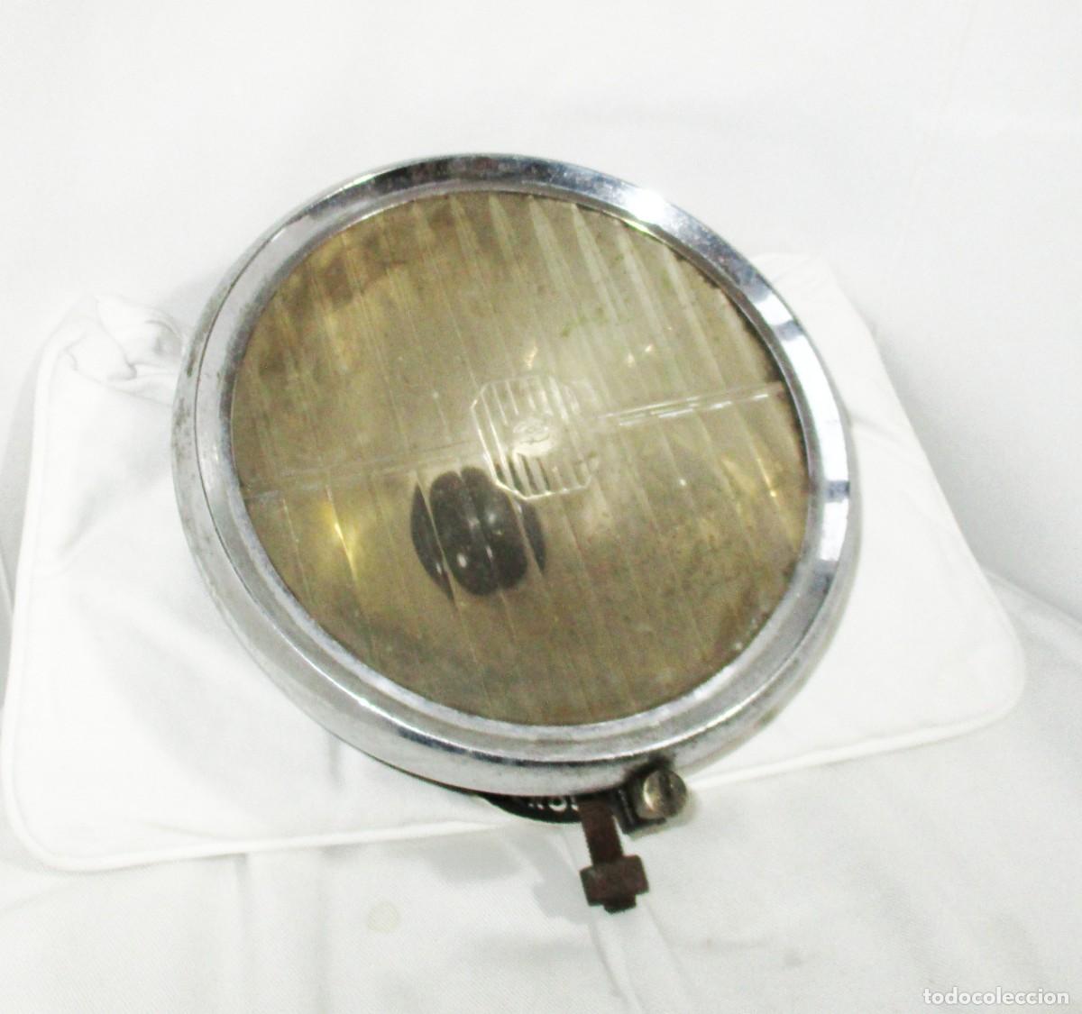 Voitures et Motocyclettes: ANTIGUO FARO DELANTERO PARA VARIEDAD DE AUTOS CL&Aacute;SICOS. 24 CMS. DI&Aacute;METRO FRONTAL.