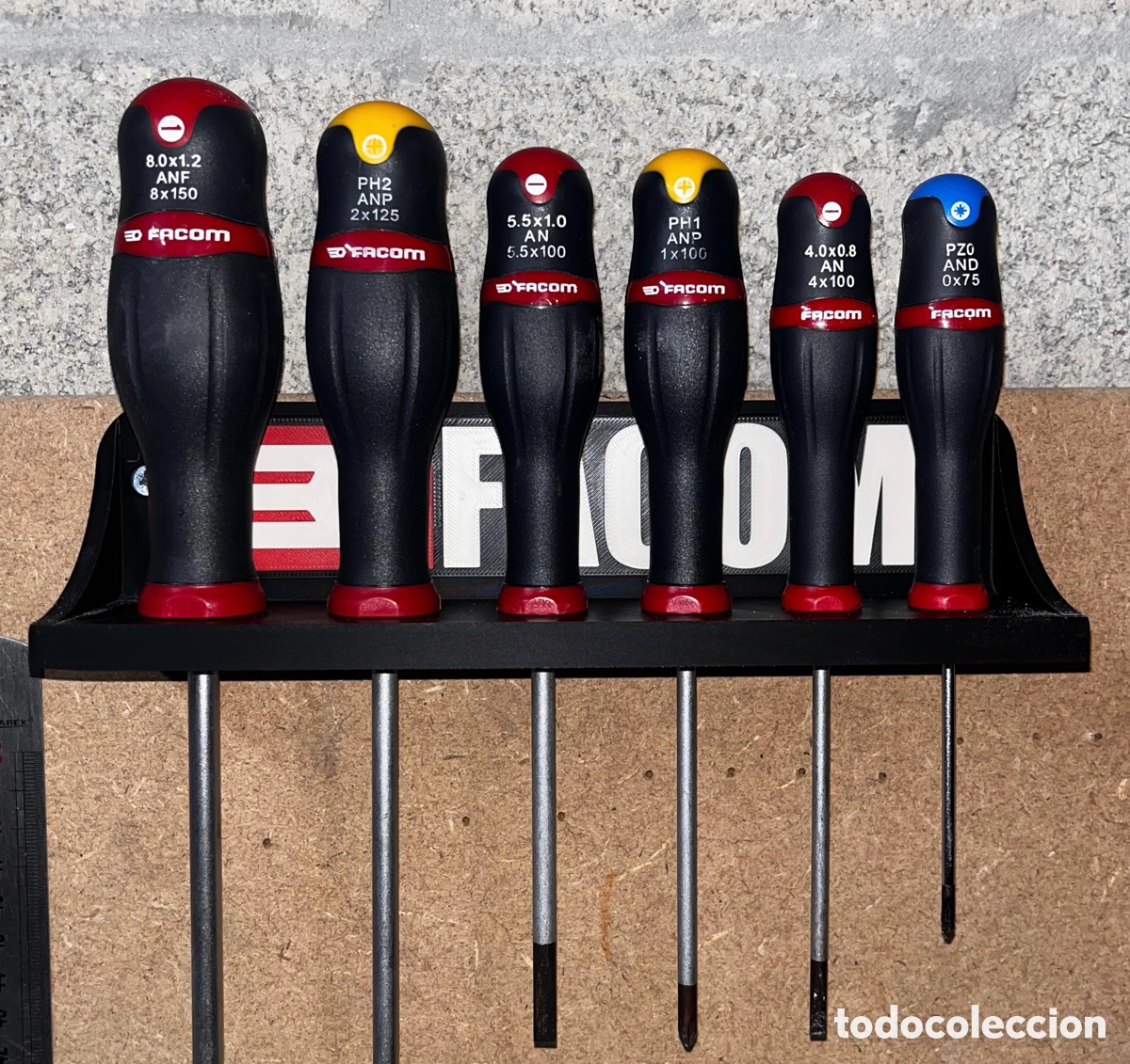 Coches y Motocicletas: Soporte pared desentornilladores FACOM