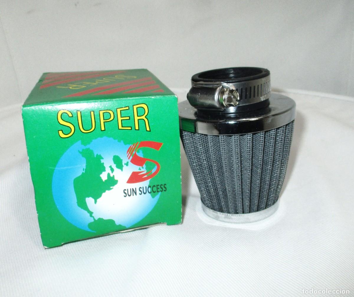 Carros e motociclos: FILTRO C&Oacute;NICO DE AIRE SUPER SUN SUCCESS PARA MOTO GUZZI Y OTRAS. A ESTRENAR.