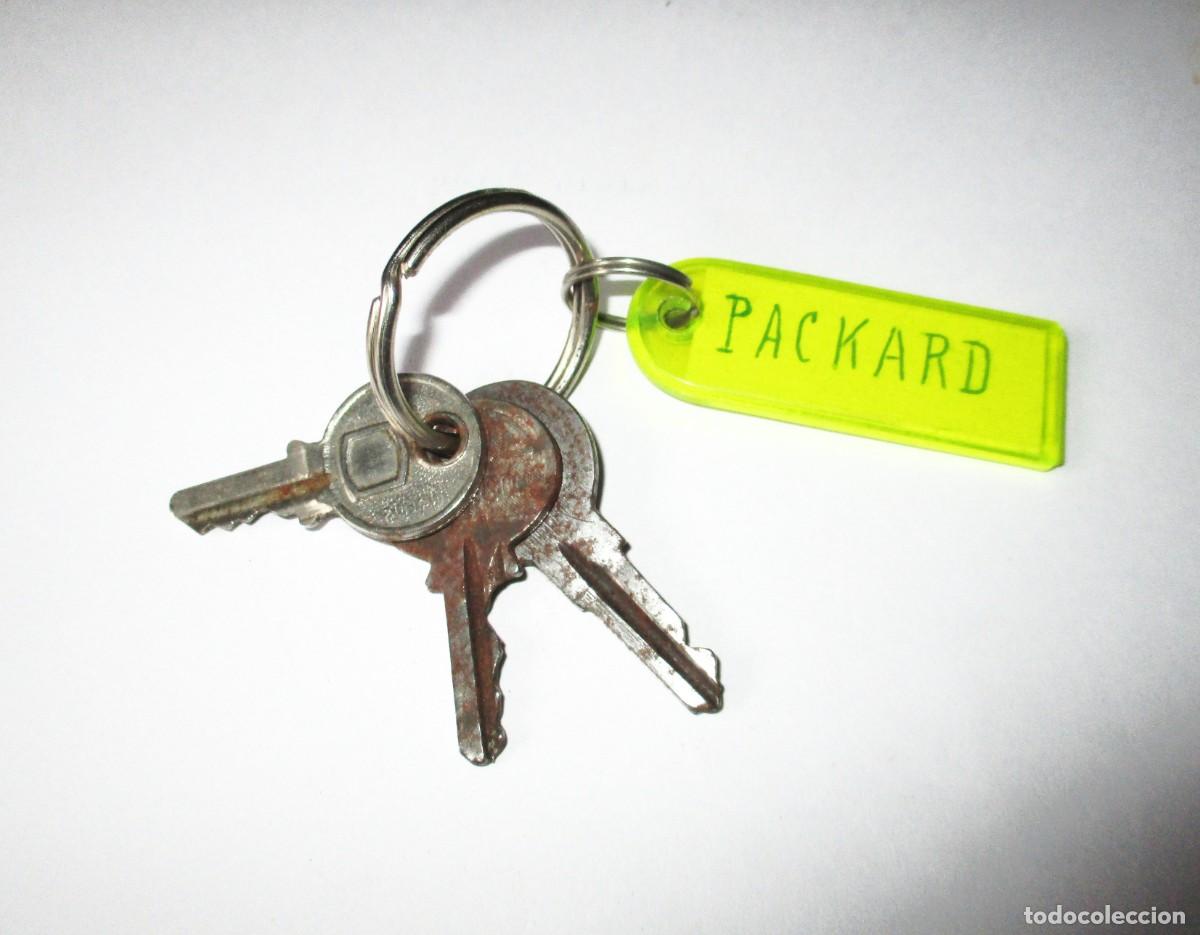Coches y Motocicletas: AUT&Eacute;NTICAS LLAVES DE UN PACKARD DE LOS A&Ntilde;OS 50.