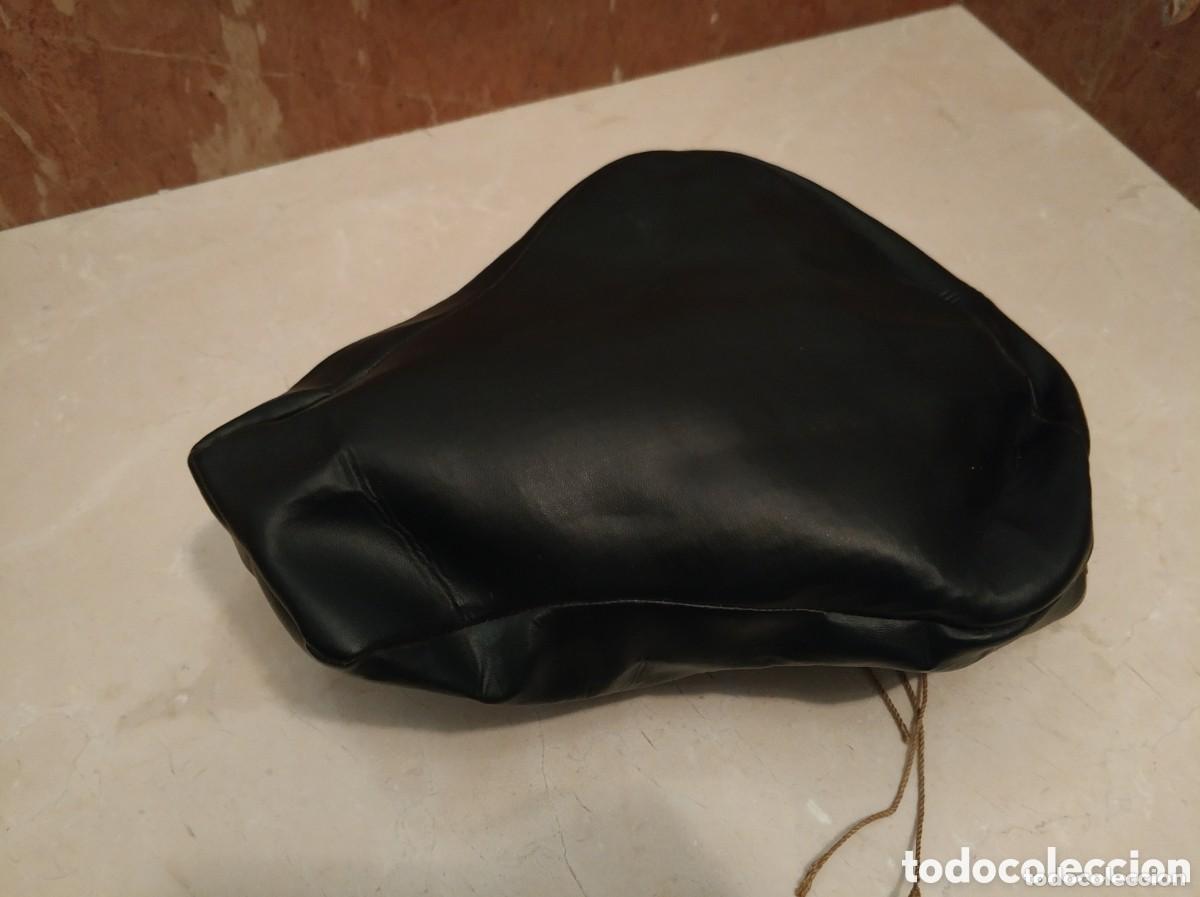 Coches y Motocicletas: Antigua funda sillin para moto, vespino, vespa, motocicleta