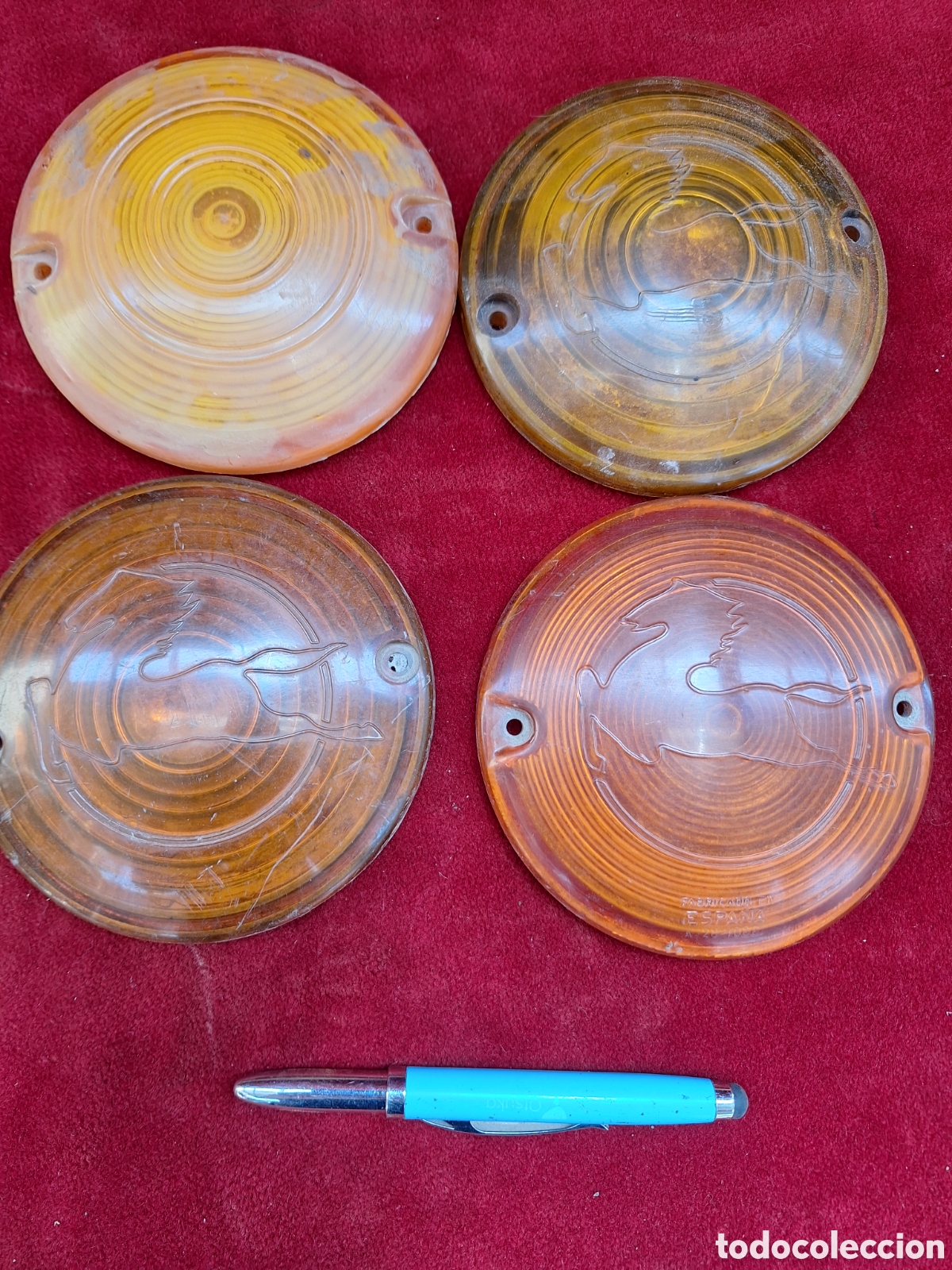 Coches y Motocicletas: Lote 4 tulipas antiguas Pegaso!