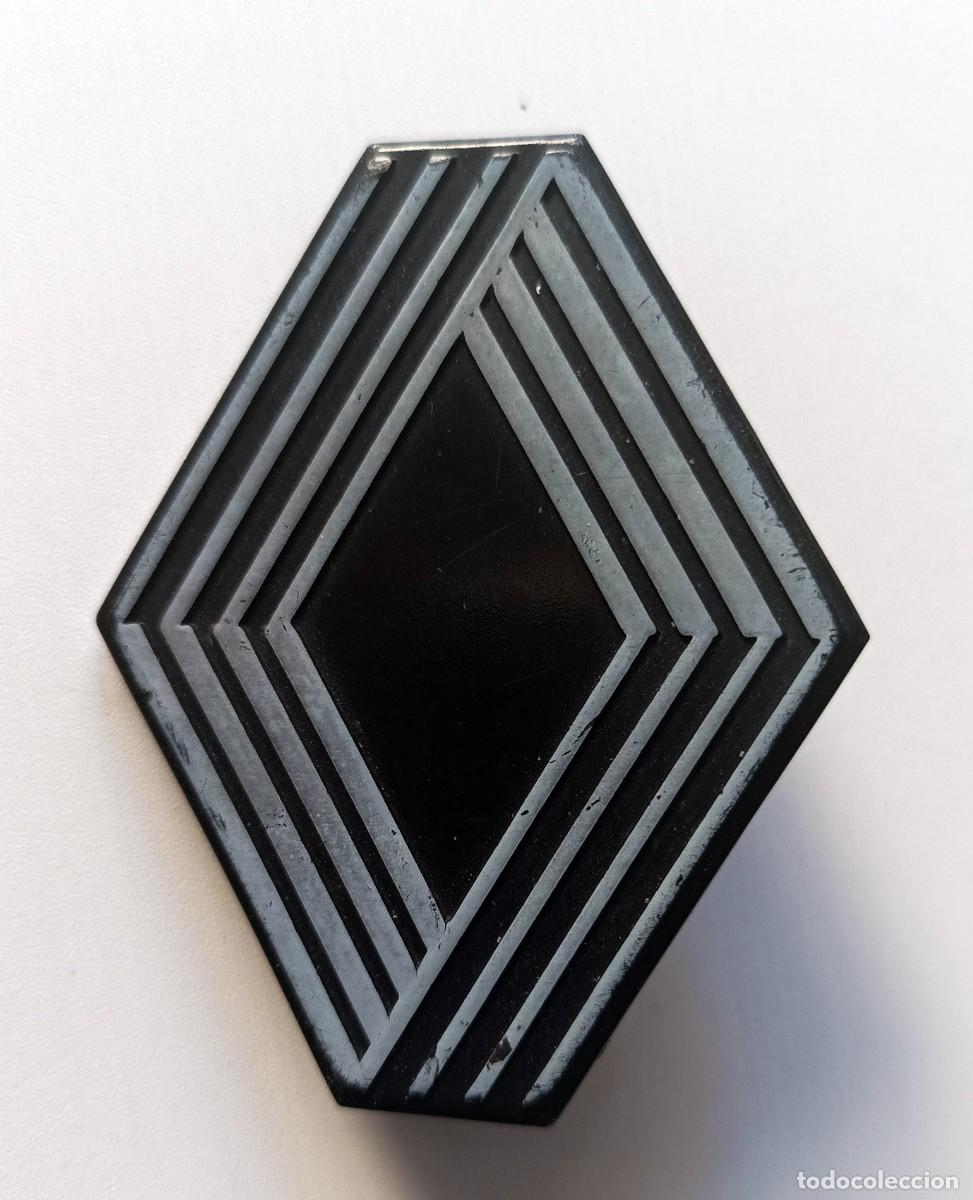 Coches y Motocicletas: ESCUDO LOGOTIPO ORIGINAL COCHE MARCA RENAULT A&Ntilde;OS 80