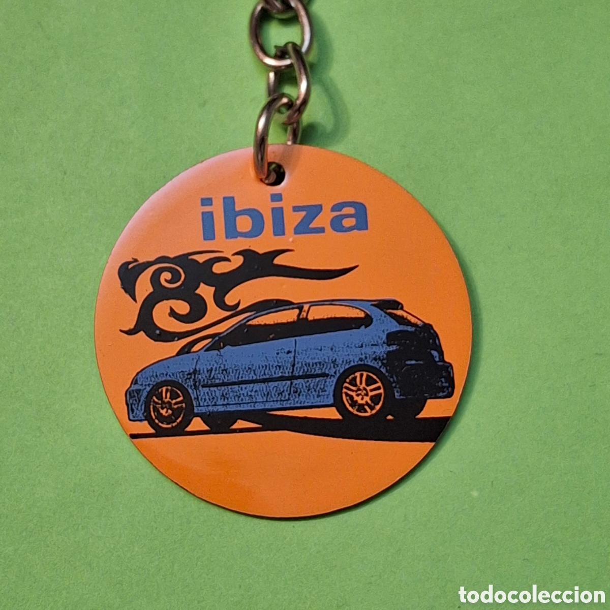 Coches y Motocicletas: SEAT IBIZA AUTO EMOCION - LLAVERO ANTIGUO - TEMATICA MOTOR AUTOMOVIL COCHE
