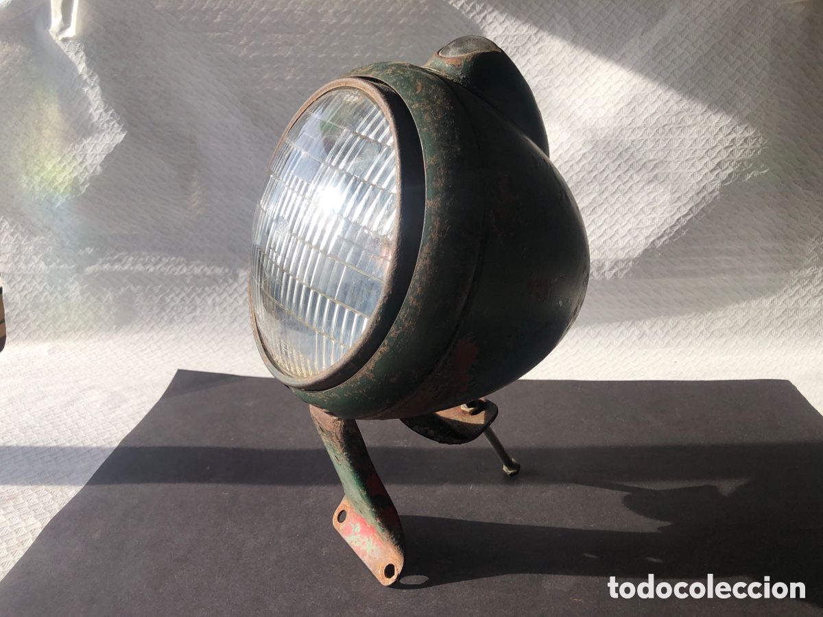 Coches y Motocicletas: Antiguo faro / foco autom&oacute;vil / cami&oacute;n antiguo