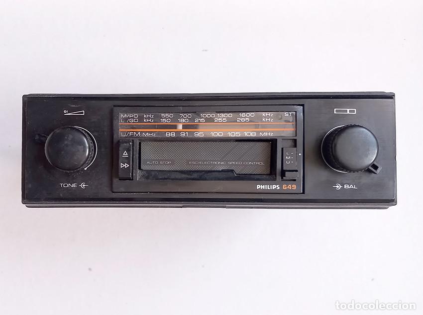 Coches y Motocicletas: Radiocasete para coche Philips 649