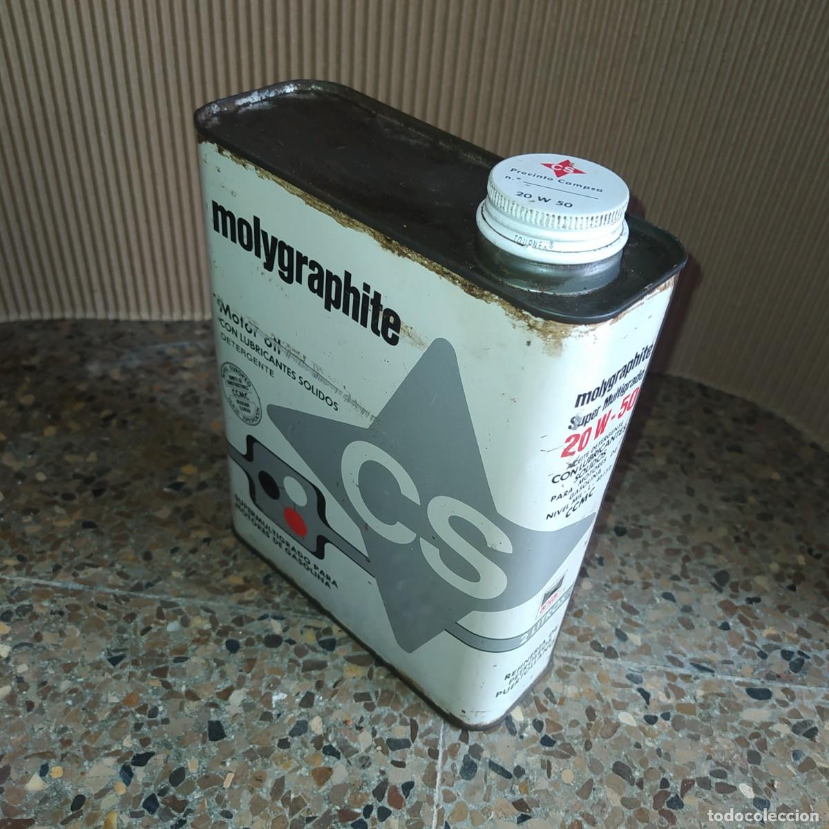 Coches y Motocicletas: Lata de aceite Cs Campsa molygraphite 2 litros