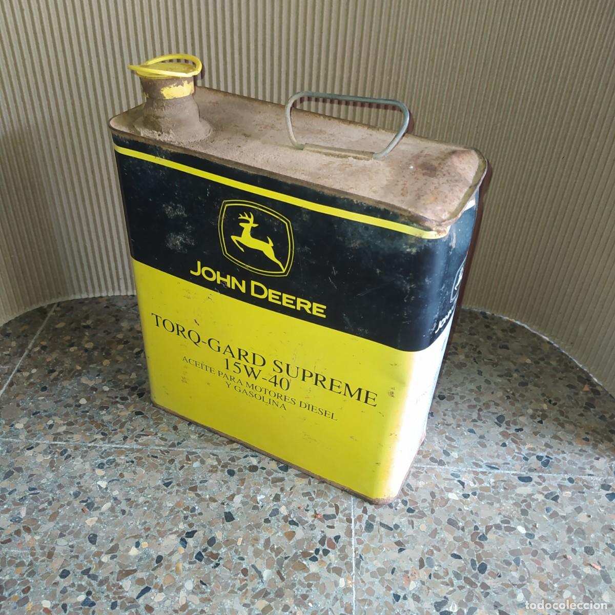 Coches y Motocicletas: Lata de aceite John Deere torq-gard supreme 15w40 5 litros