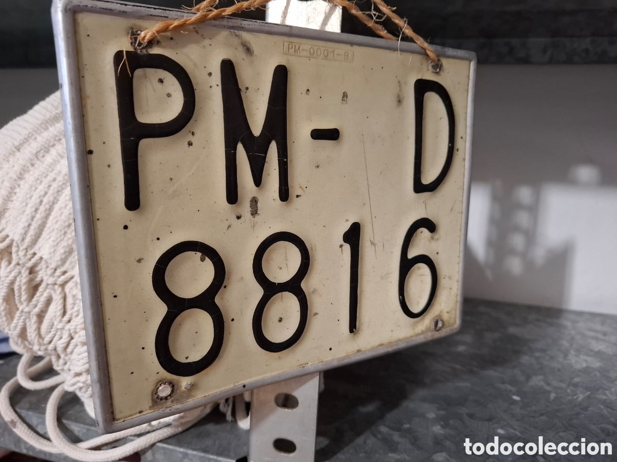 Coches y Motocicletas: Matr&iacute;cula antigua Palma de Mallorca