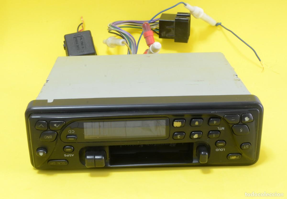 Coches y Motocicletas: Autoradio casset Booster Sound Turquesa Vintage, para coche cl&aacute;sico