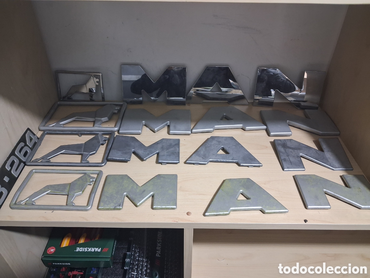 Coches y Motocicletas: Anagramas calandra variados camiones man