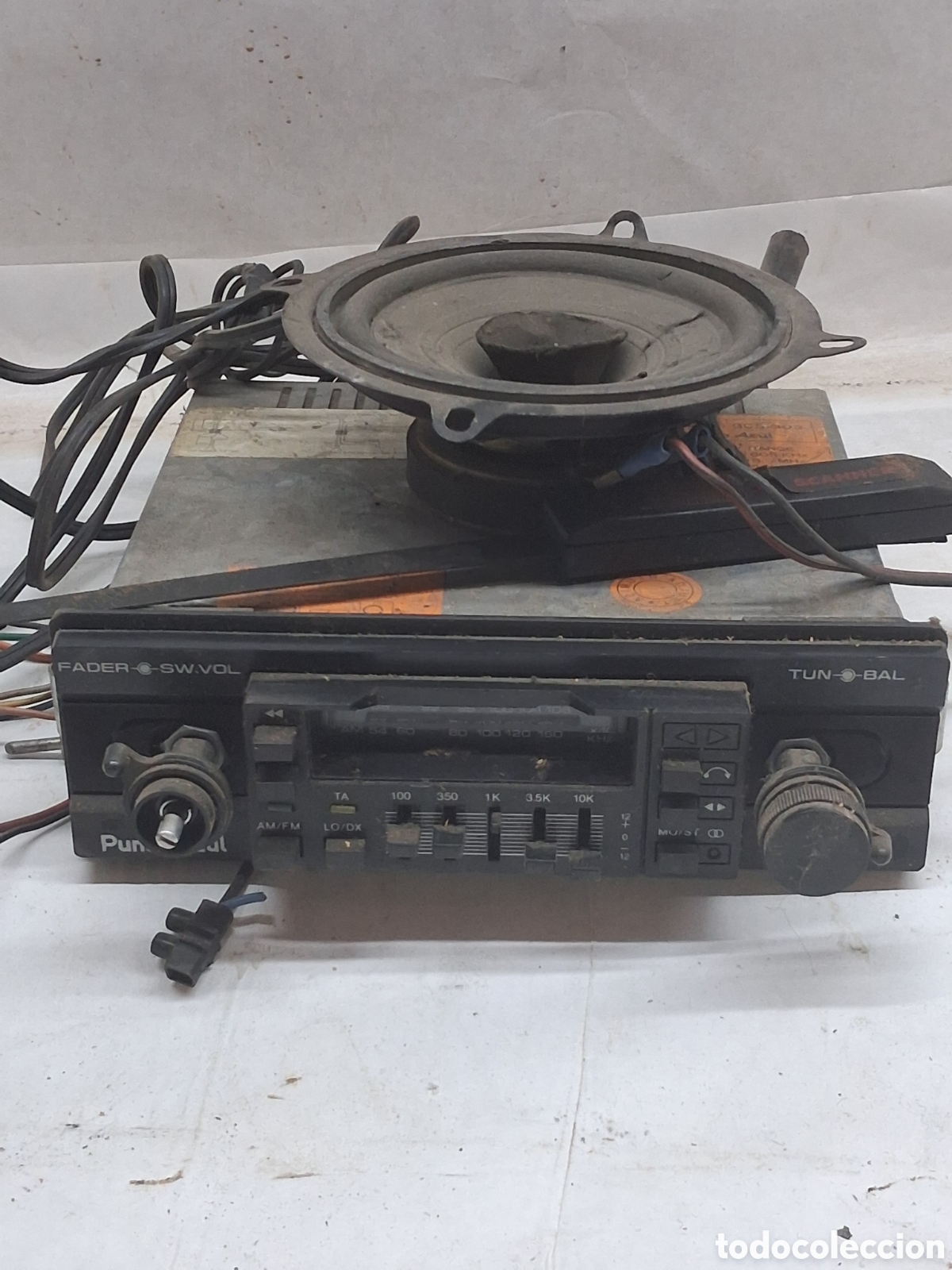 Coches y Motocicletas: radio cassette coche punto azul