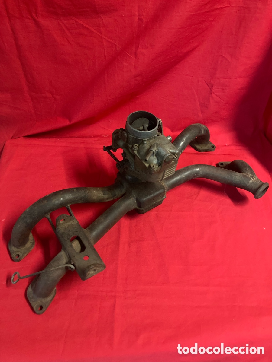 Coches y Motocicletas: COLECTOR DE ADMISION PARA 2 CV + CARBURADOR SOLEX 30.