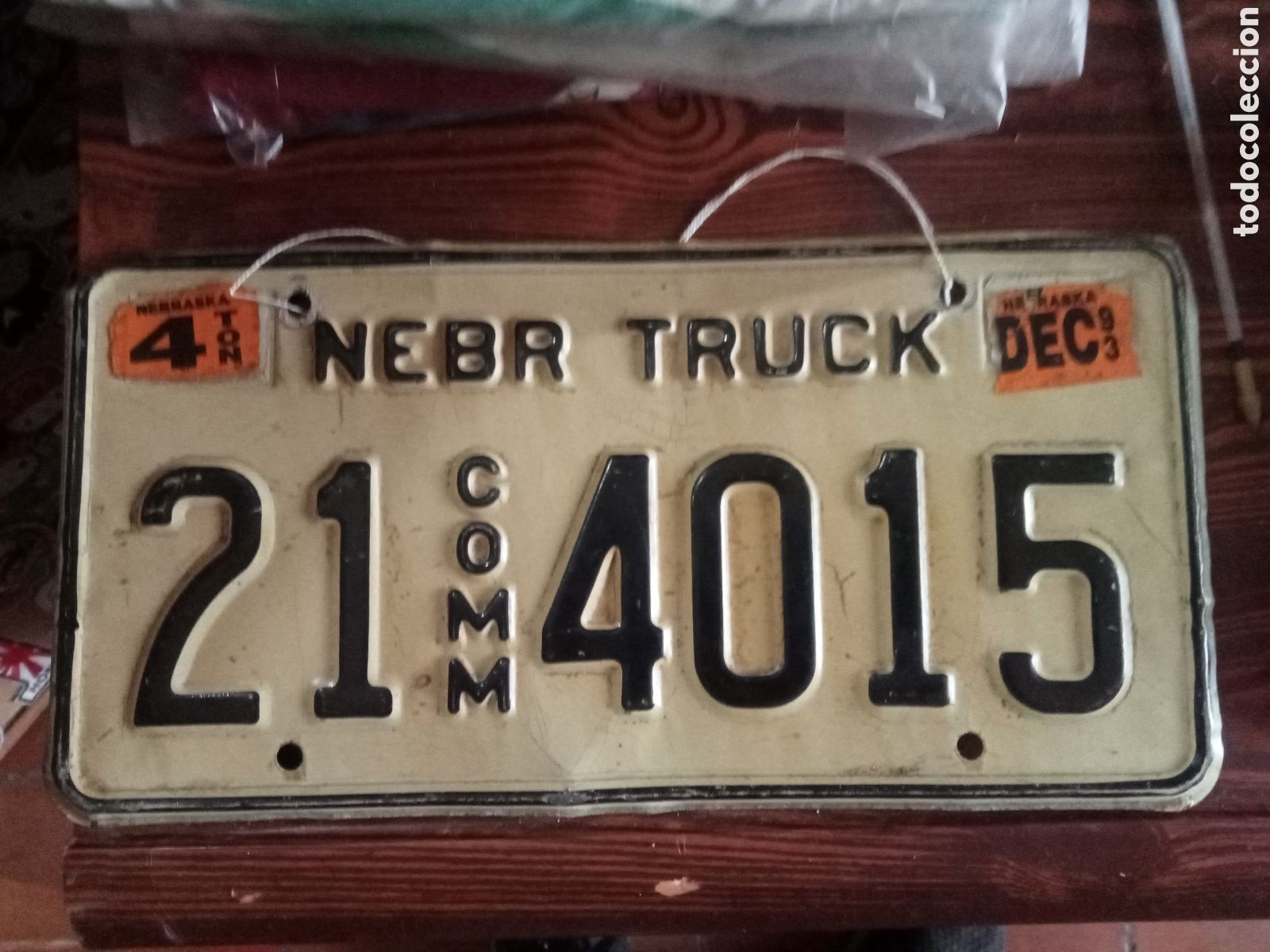 Coches y Motocicletas: Matr&iacute;cula Nebraska Camion