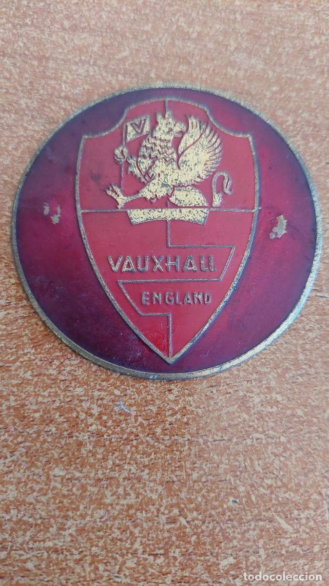 Coches y Motocicletas: Placa de coche esmalatada Vauxhall England