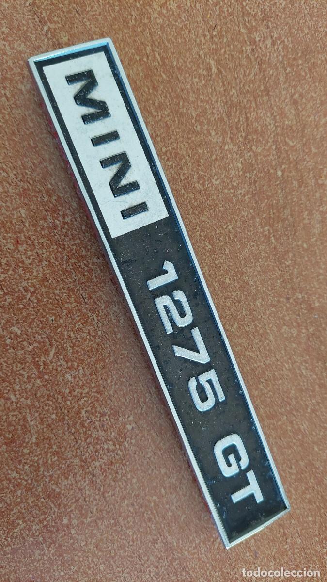 Coches y Motocicletas: Placa emblema de Mini 1275 GT