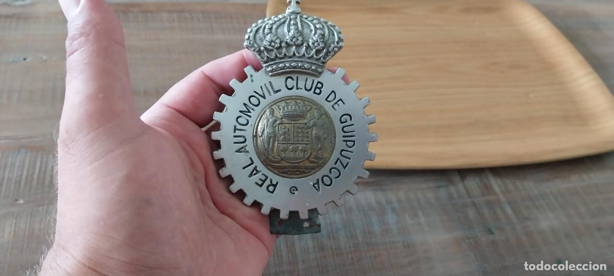 Coches y Motocicletas: CHAPA REAL AUTOM&Oacute;VIL GUIP&Uacute;ZCOA A&Ntilde;OS 5O EN PERFECTO ESTADO MIRAR FOTOS!!!!RRR