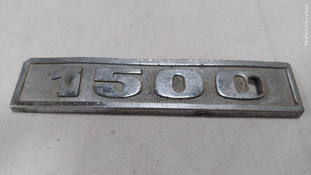 Autos und Motorr&auml;der: Placa chapa de seat 1500