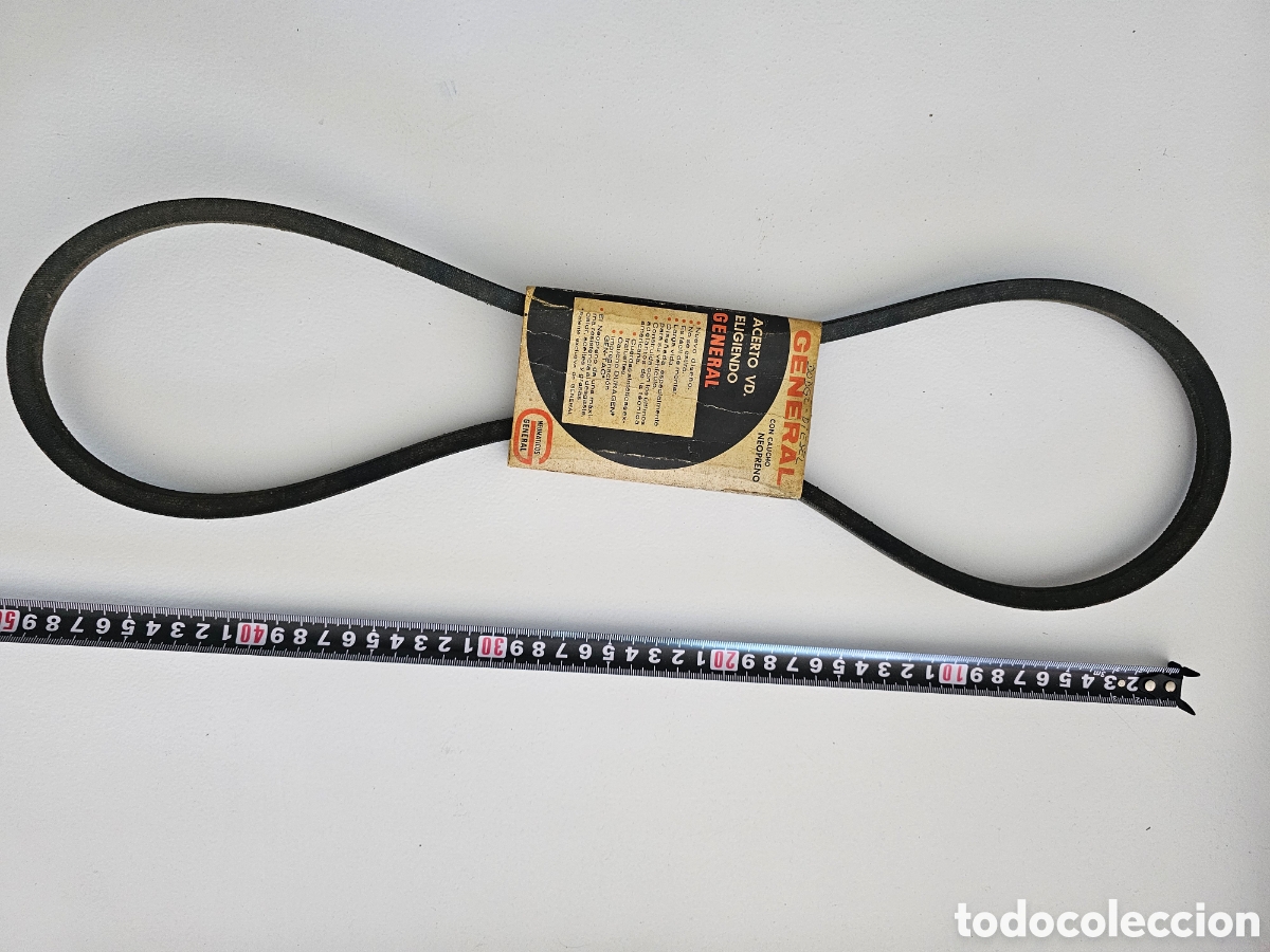 Coches y Motocicletas: Recambio coche cl&aacute;sic​o Correa ventilador/motor vintage GENERAL NEOPRENO - Ref. 1127 - Dodge Diesel