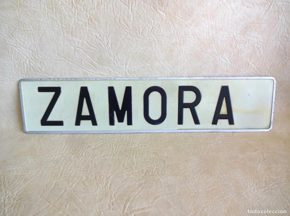 Coches y Motocicletas: placa matricula ZAMORA europlaca