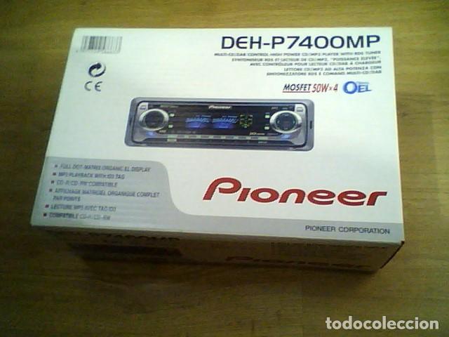 Carros e motociclos: Radio CD Pioner DEH-7400MP