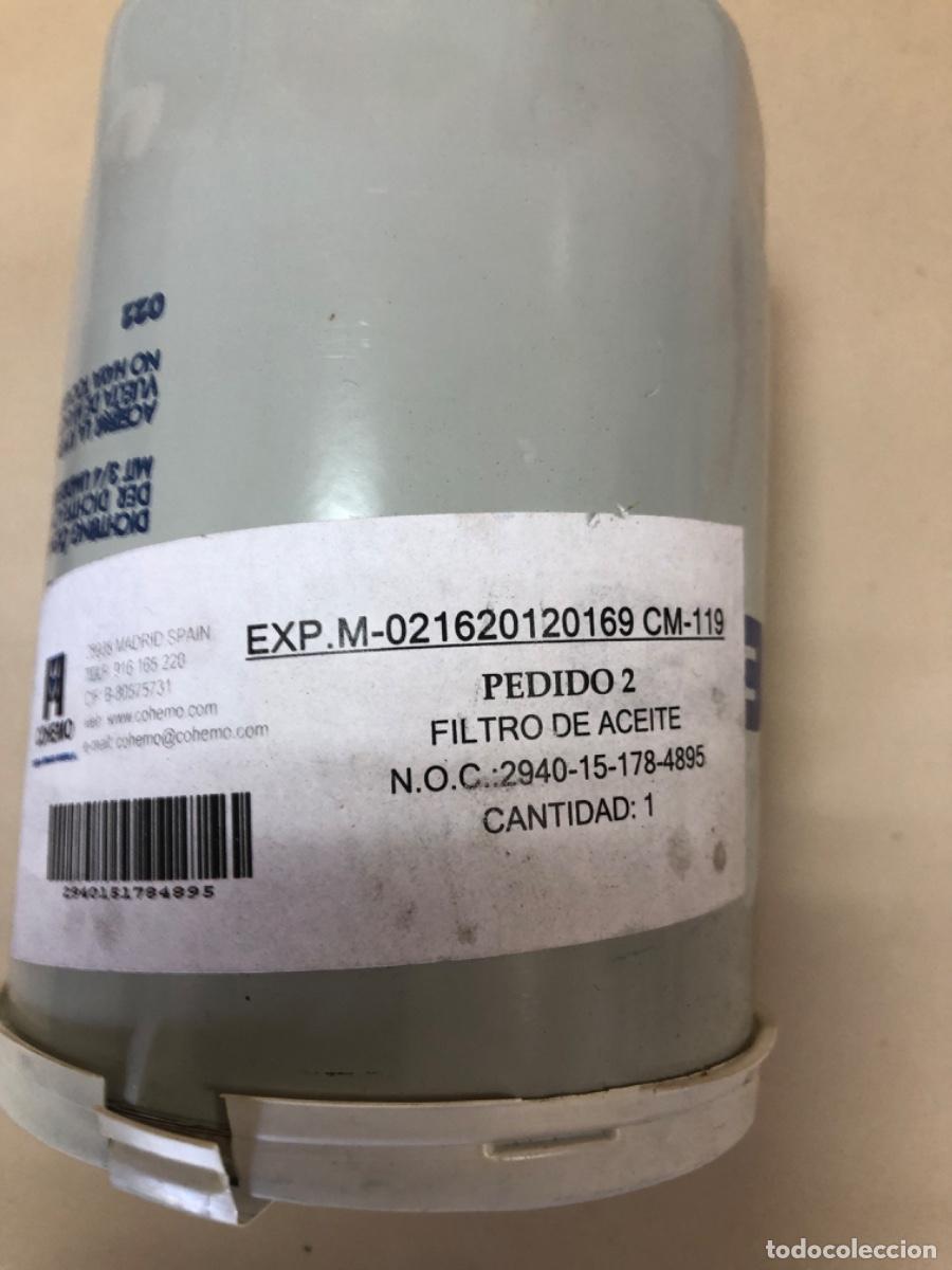 Coches y motocicletas: FILTRO DE ACEITE IVECO 2992188. Nuevo sin uso.