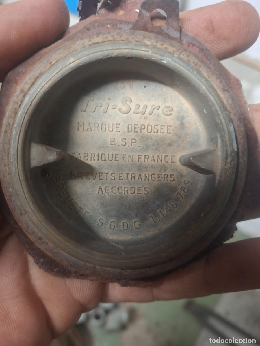 Automobili e Motociclette: Antiguo tap&oacute;n rosca bid&oacute;n aceite o combustible Tri Sure procedente Bid&oacute;n CEPSA BSP hecho en Francia