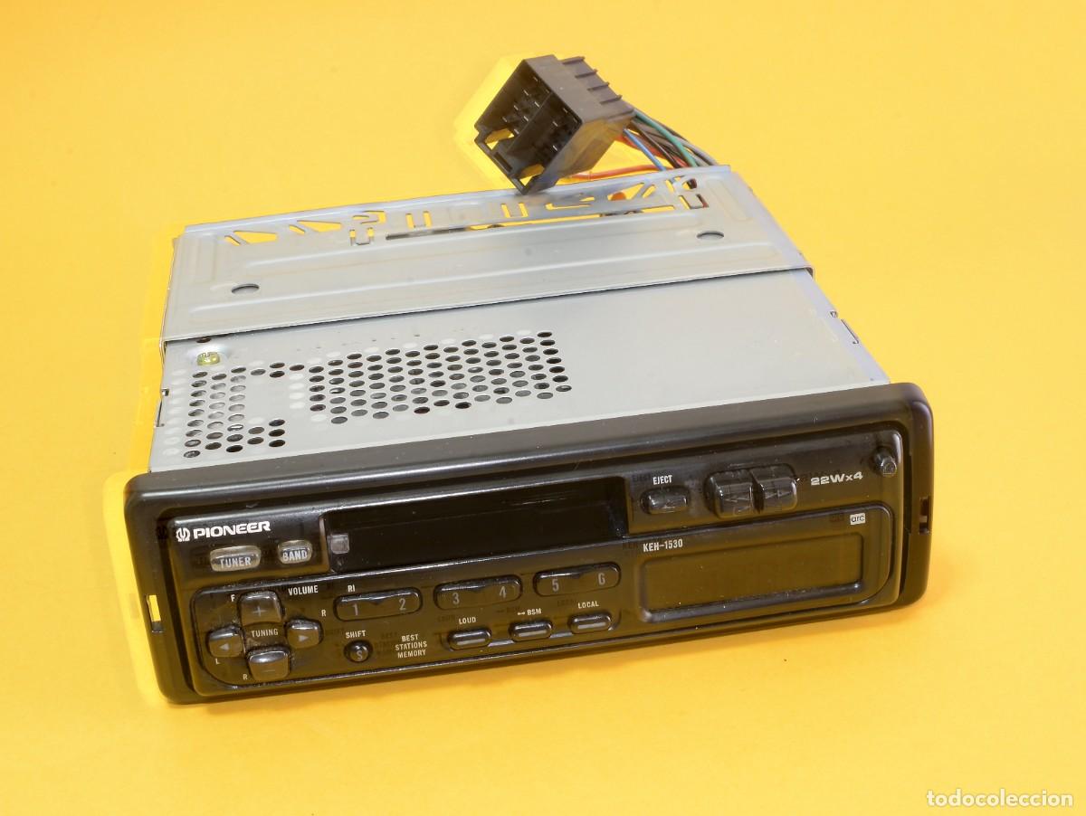 Coches y motocicletas: Reproductor de radio casete est&eacute;reo para autom&oacute;vil de colecci&oacute;n Pioneer KEH 1530 22WX4, Exc+