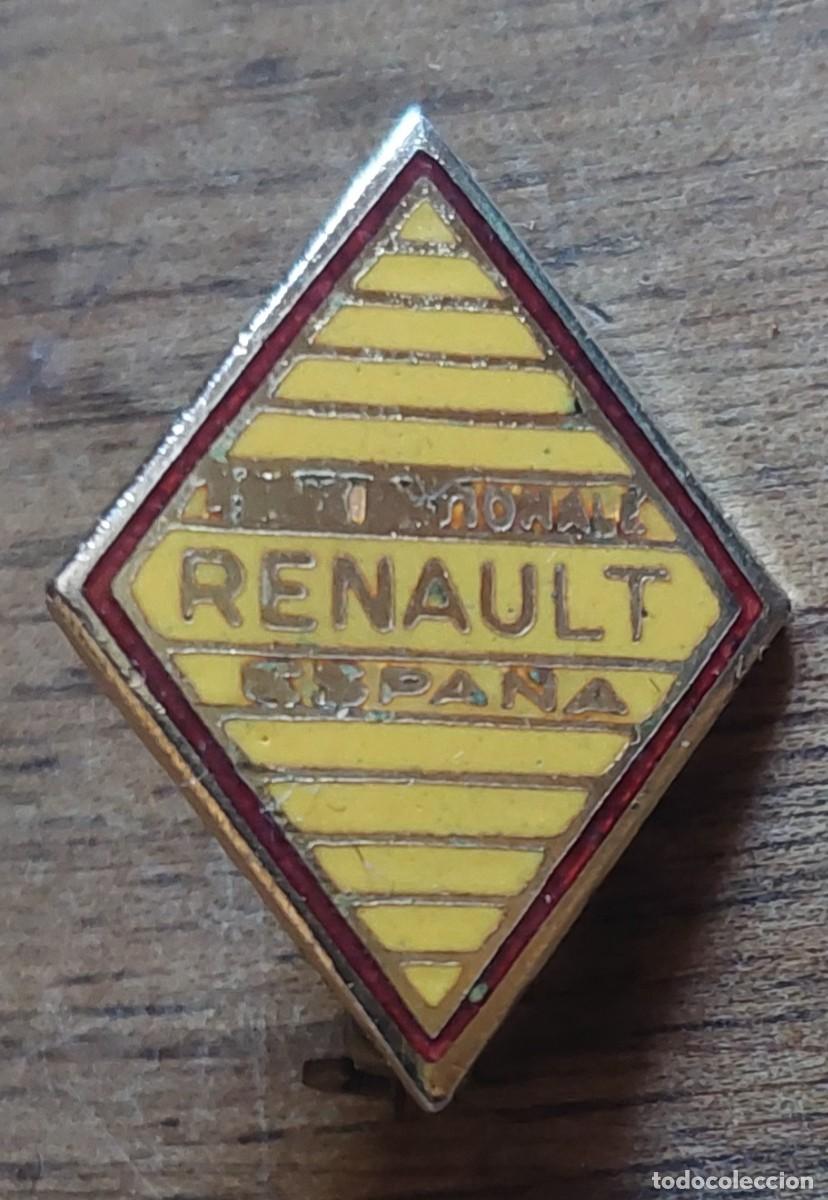 Coches y motocicletas: Antiguo emblema Renault Espa&ntilde;a
