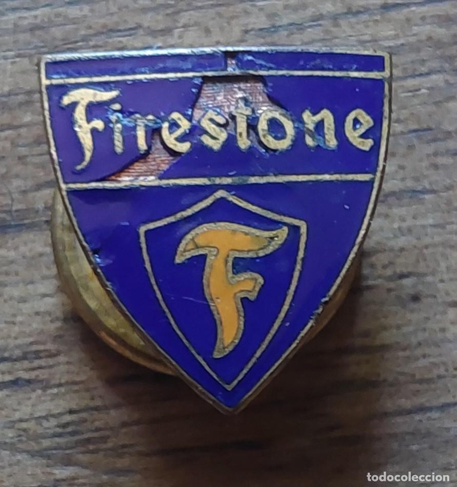 Coches y motocicletas: Antiguo emblema Firestone