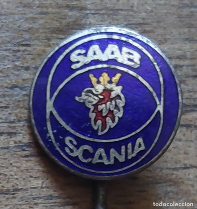 Voitures et Motocyclettes: Antiguo emblema Saab Scania