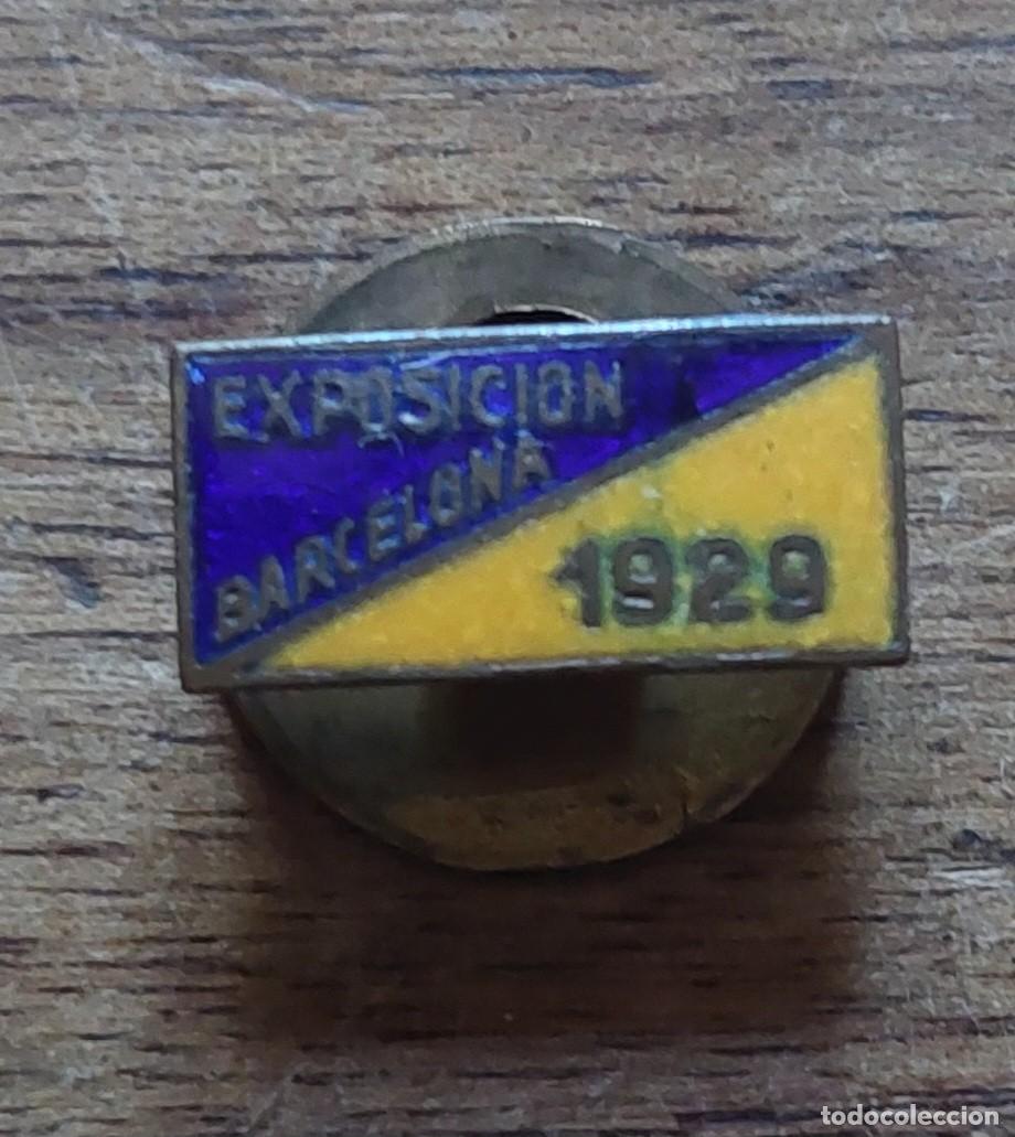 Coches y motocicletas: Antiguo emblema Exposici&oacute;n Barcelona 1929