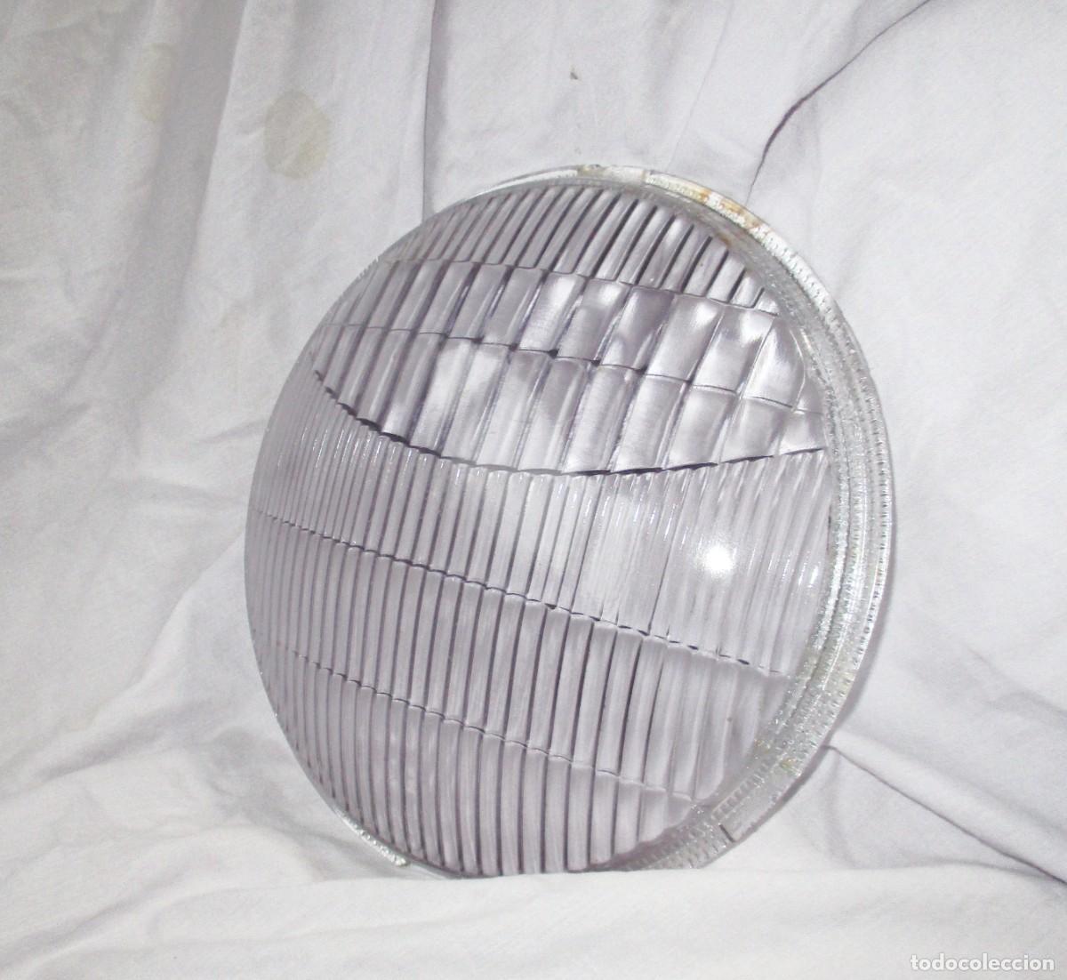 Automobili e Motociclette: CRISTAL VICRIS 503 CURVO DE 20 CMS. DE DI&Aacute;METRO PARA AUTOS O MOTOS CL&Aacute;SICOS.