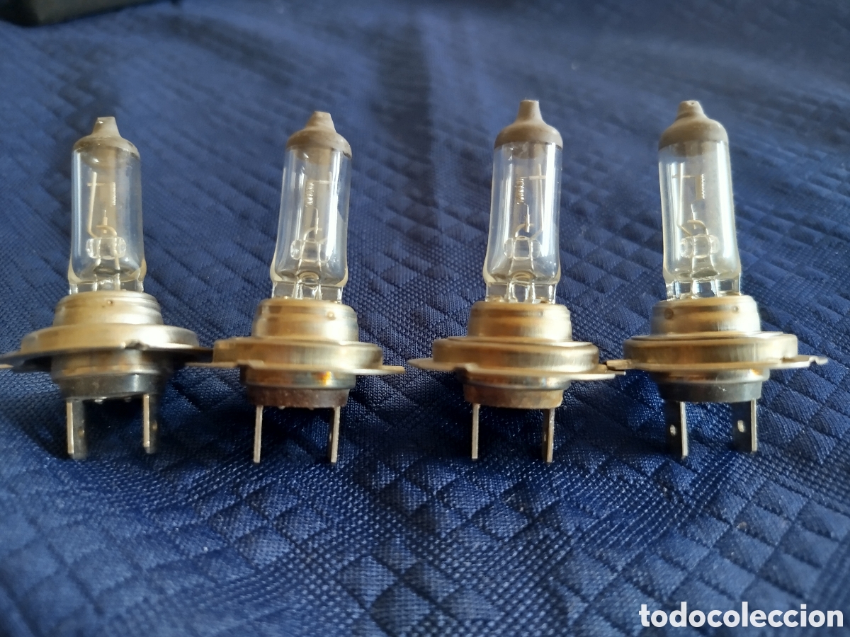 Coches y motocicletas: Pack 4 Bombillas Philips H7 12V 55W (Nuevas)