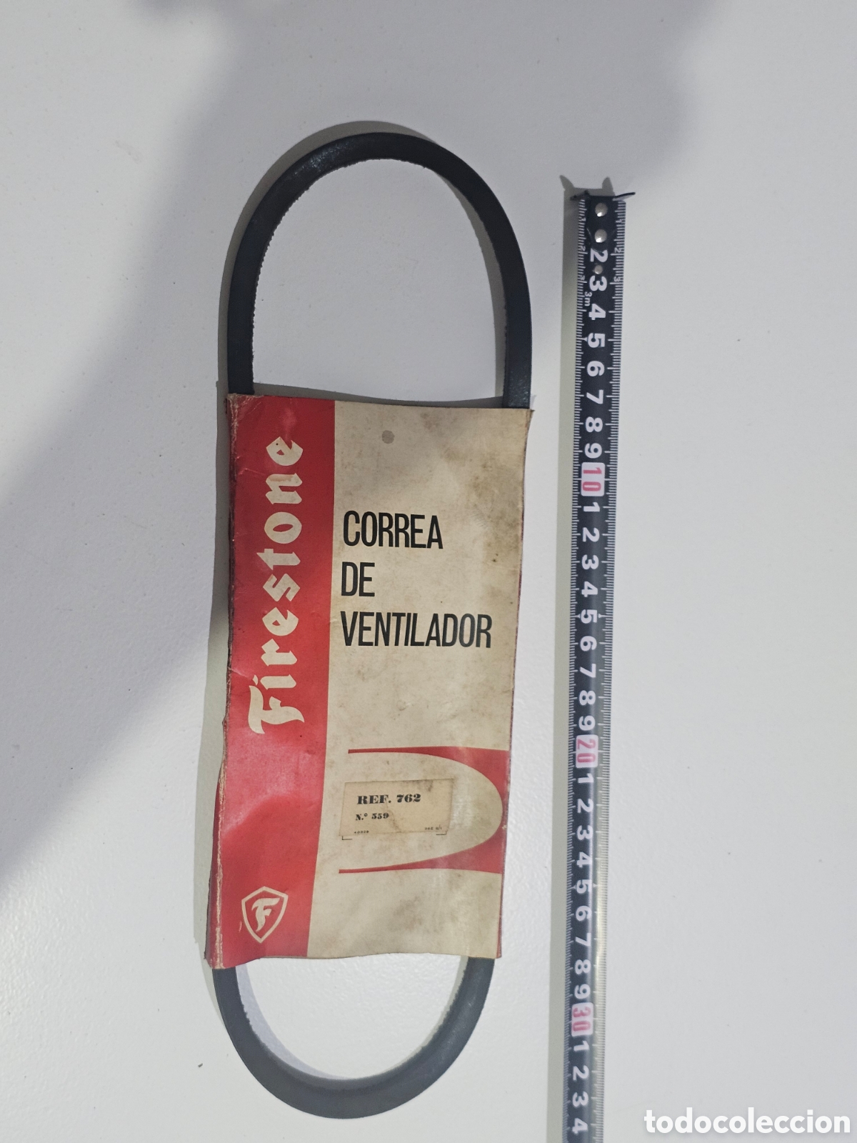 Coches y motocicletas: Recambio para coche cl&aacute;sico Correa de ventilador Firestone Ford Taunus Zodiac Morris Zepyr