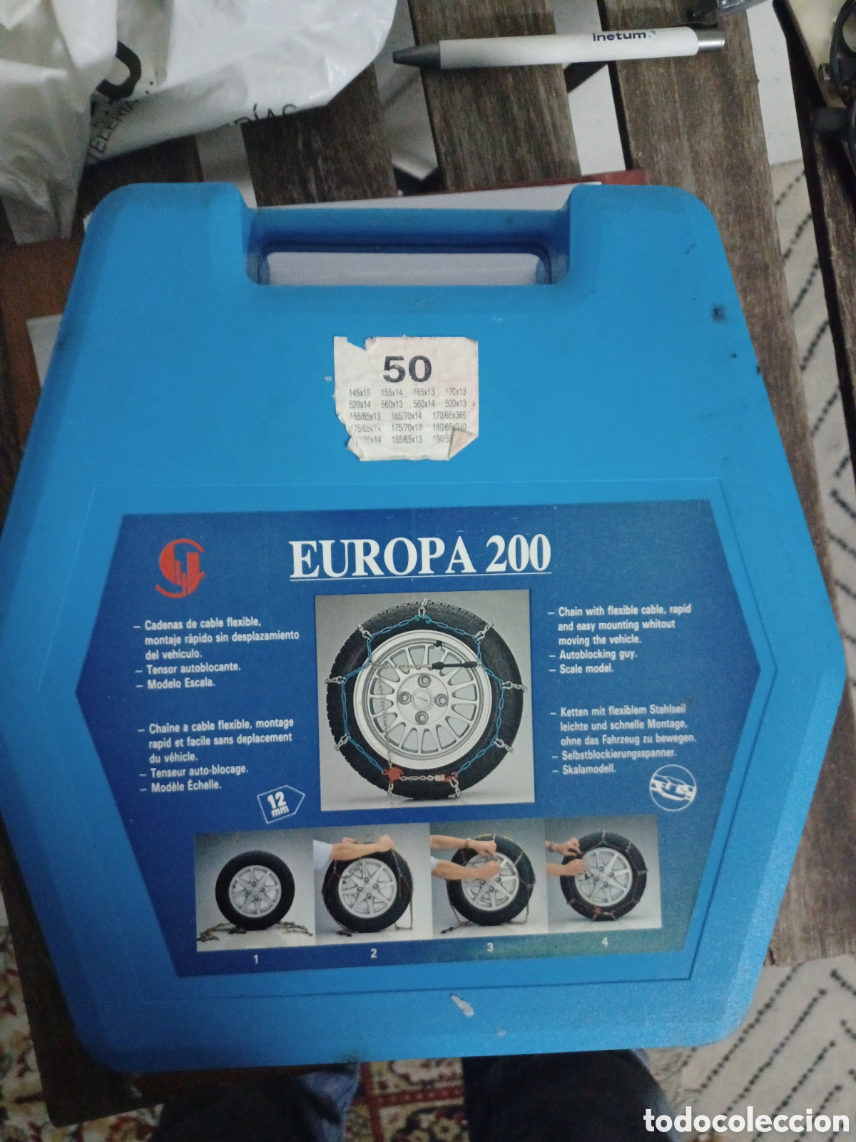 Coches y motocicletas: Cadenas de nieve Europa 200 modelo 50