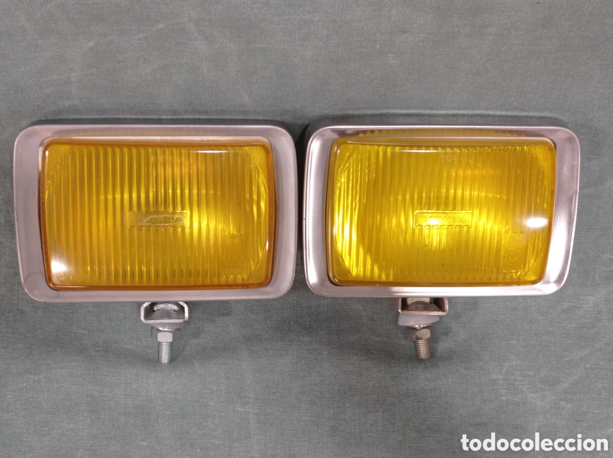 Coches y motocicletas: PAREJA FAROS ANTINIEBLA KINBY - SEAT PEGASO SIMCA RENAULT PEUGEOT