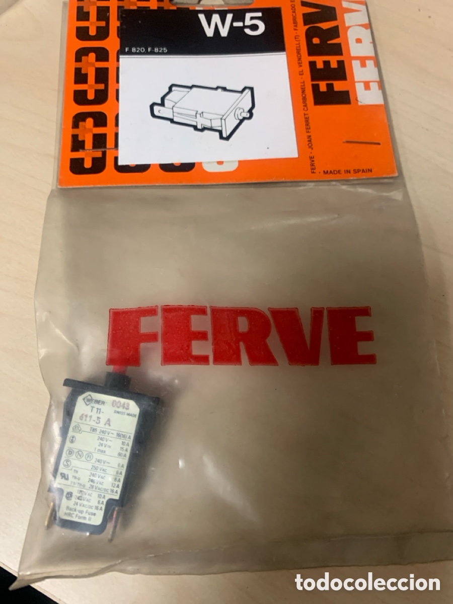 Coches y motocicletas: PULSADOR FERVE W-5 para cargador F820 - F825