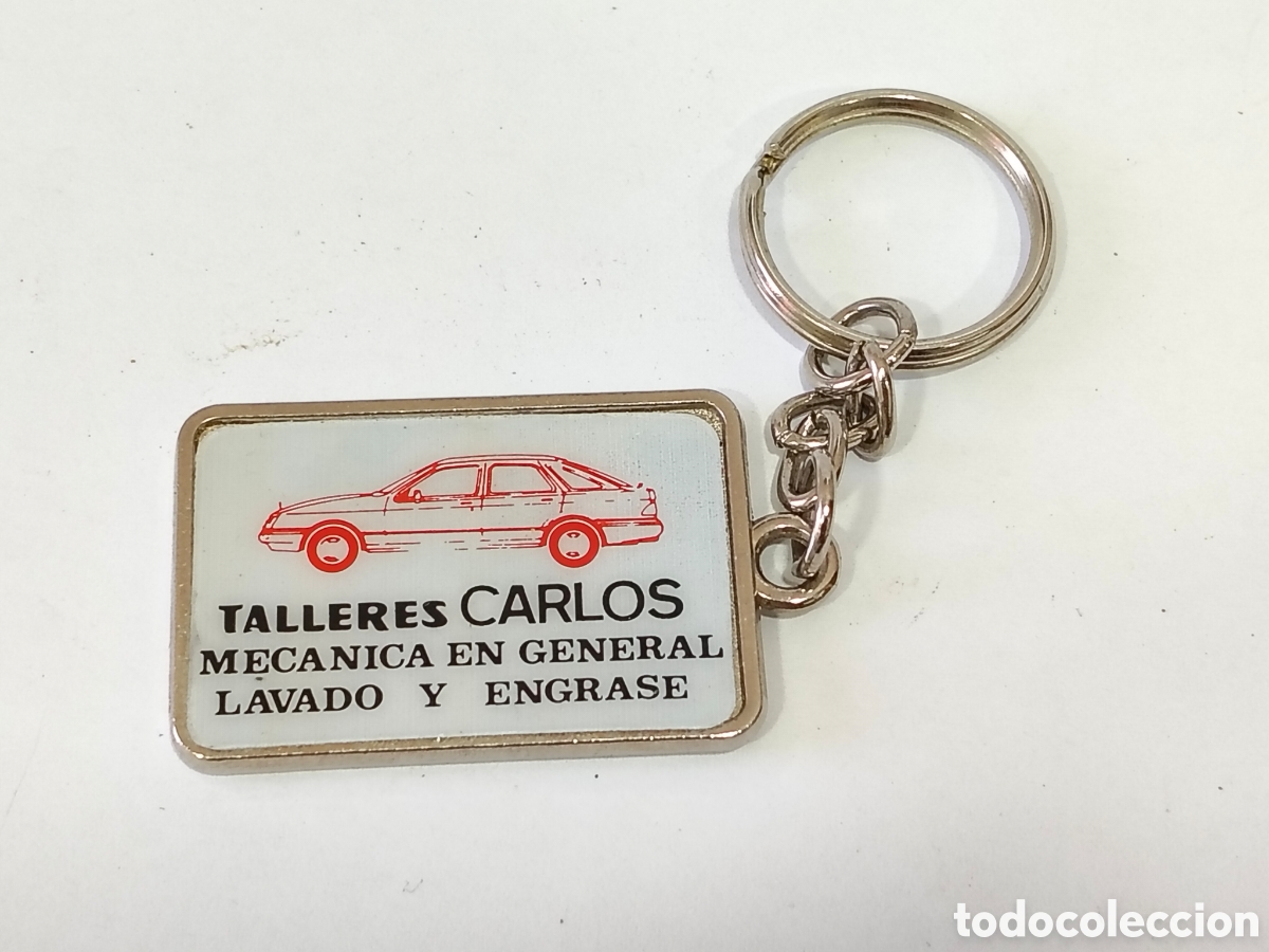 Coches y motocicletas: LLAVERO TALLERES CARLOS MECANICA GENERAL LAVADO Y ENGRASE FUENLABRADA C/ Londres 14 MADRID