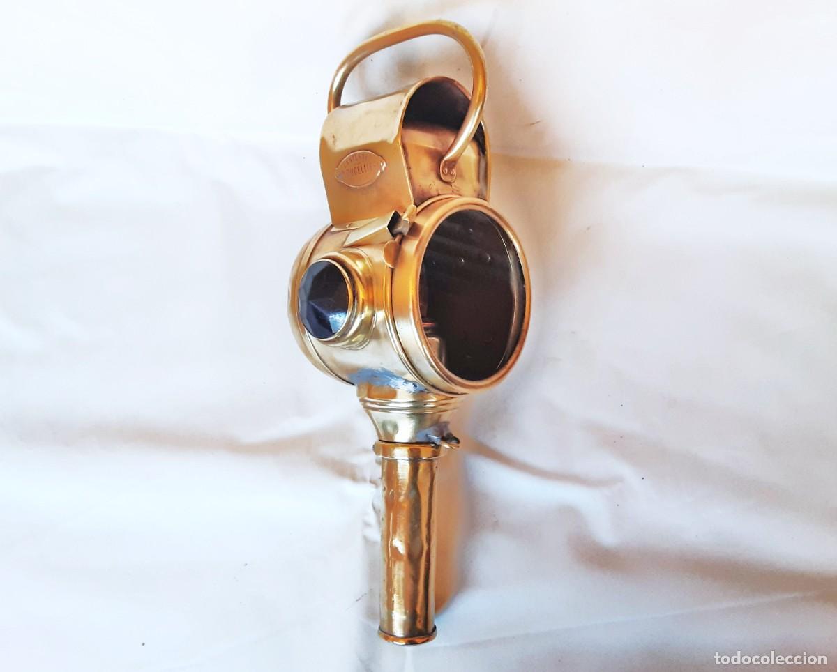 Coches y motocicletas: FAROL DE VELA G DUCELLIER PARA COCHE O CARRUAJE FRANCIA PP S XX