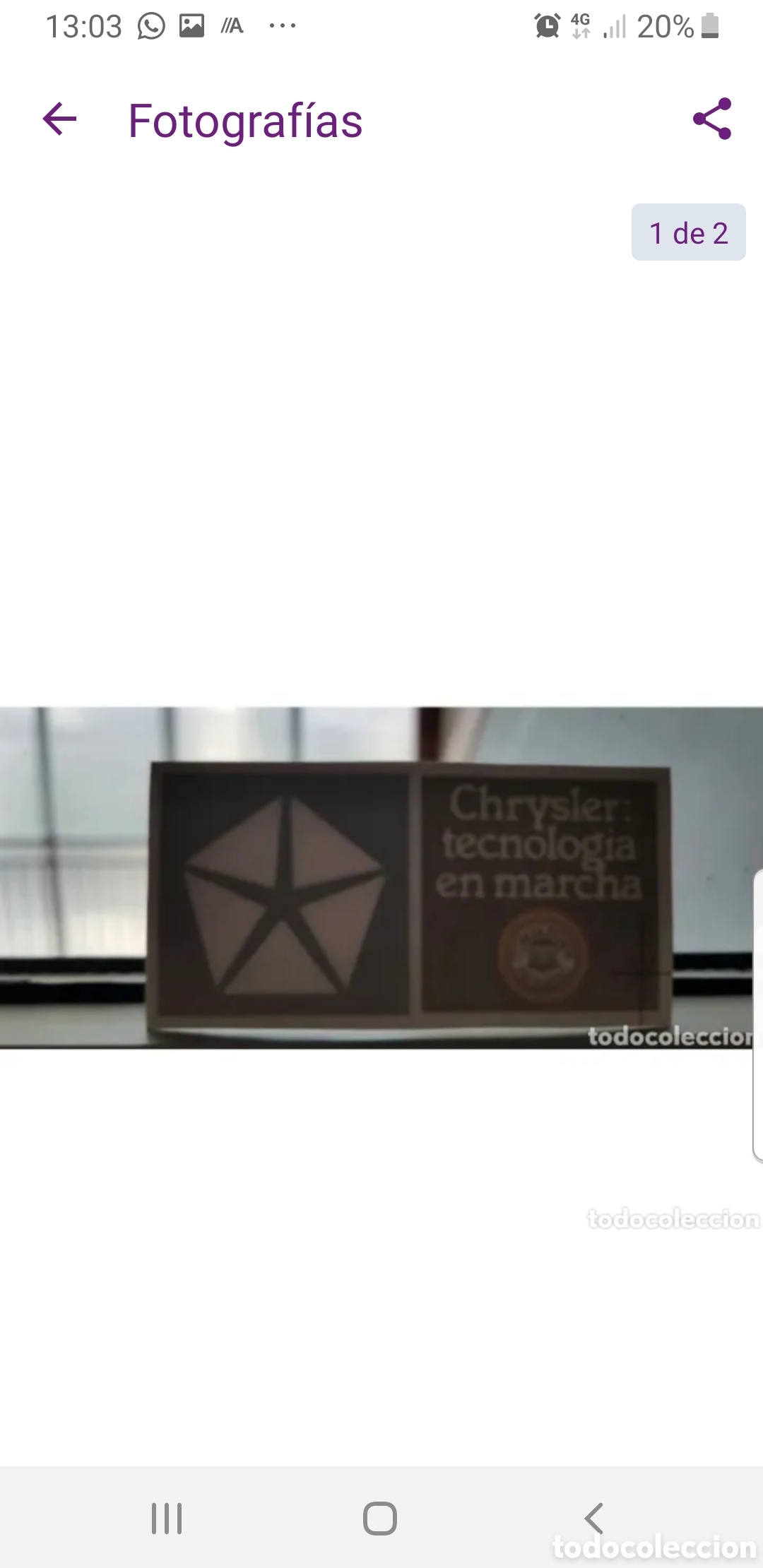 Coches y motocicletas: Pegatina cristal Trasero chrysler Espa&ntilde;a