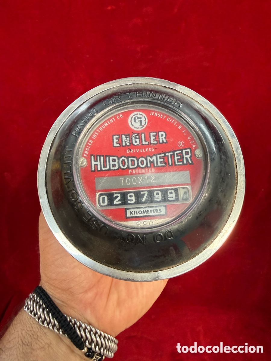 Coches y motocicletas: Antiguo cuentakilometros de vehiculo antiguo Engler!