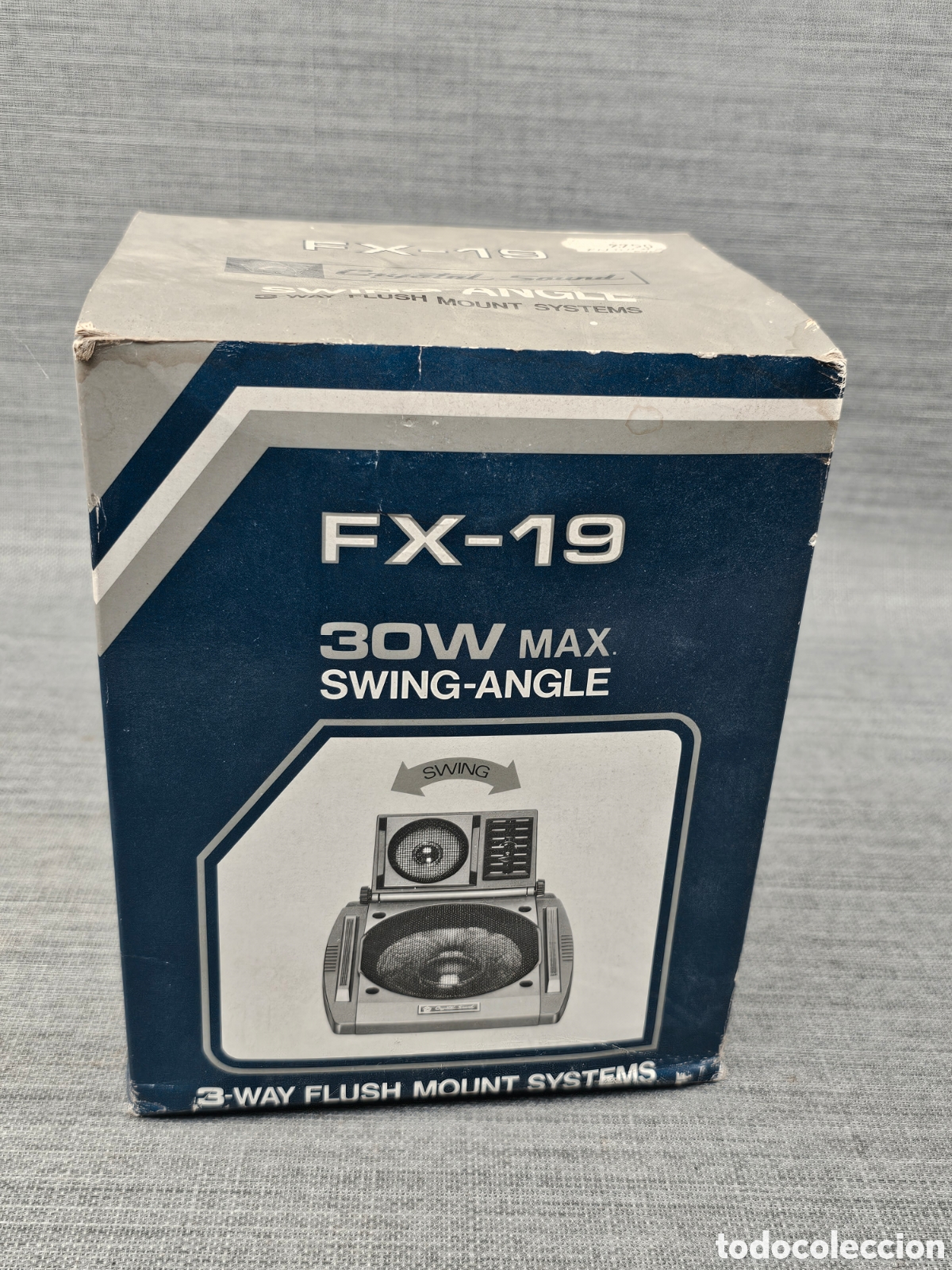Coches y motocicletas: altavoces vintage para coche Crystal Sound FX-19 a estrenar