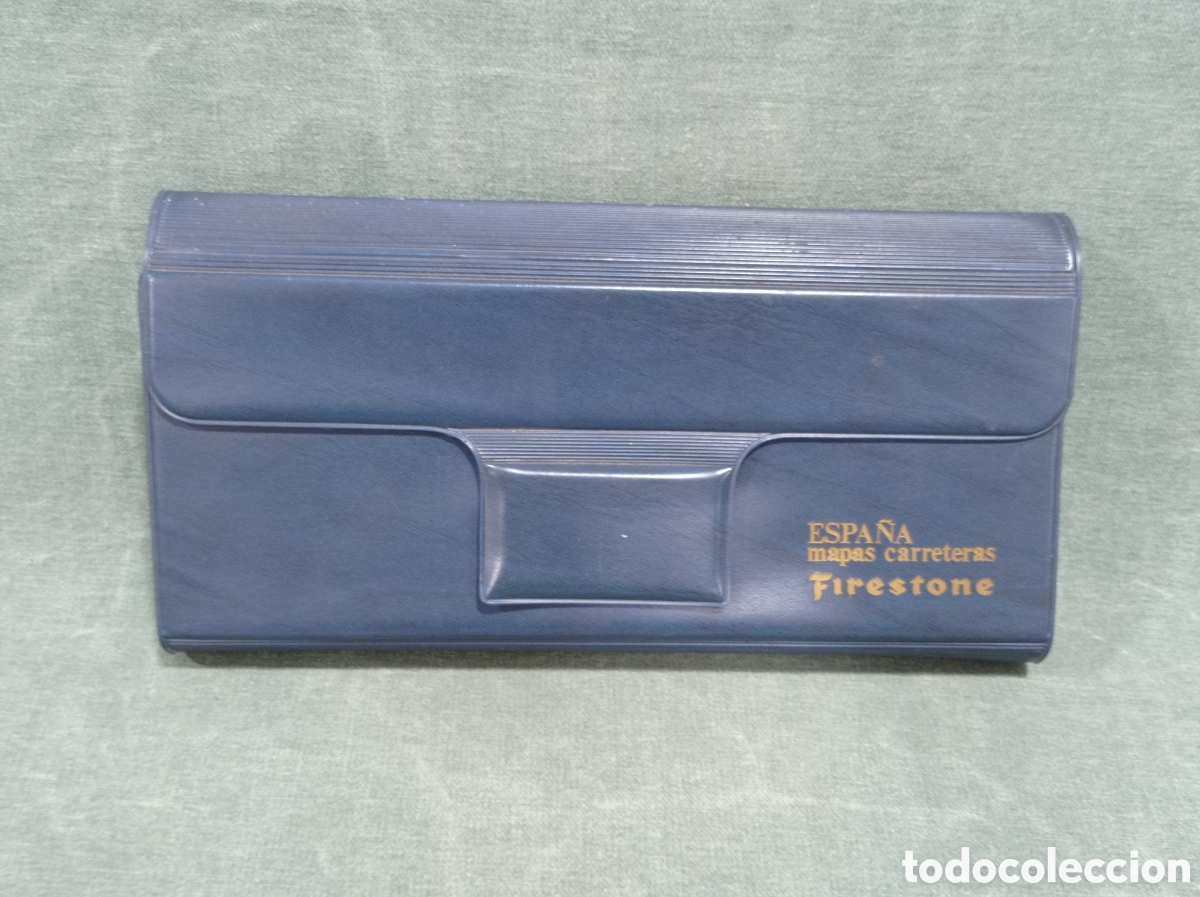 Coches y motocicletas: ESTUCHE PARA PLANOS - COCHE ANTIGUO - FIRESTONE