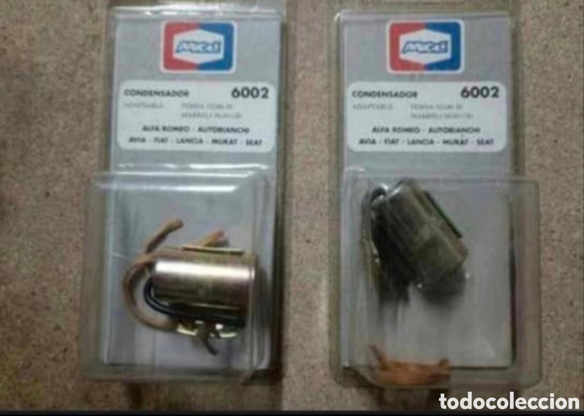 Coches y motocicletas: condensador para Fiat y Seat clasico; 124, 132, Panda, Fura, Marbella, etc