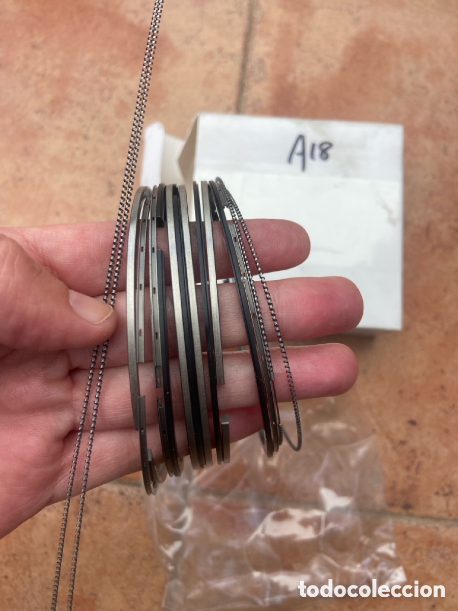 Coches y motocicletas: Juego segmentos anillos pist&oacute;n - Foto 2