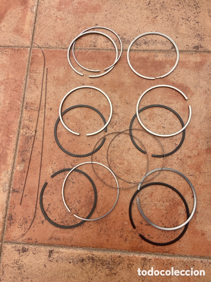 Coches y motocicletas: Juego segmentos anillos pist&oacute;n - Foto 3