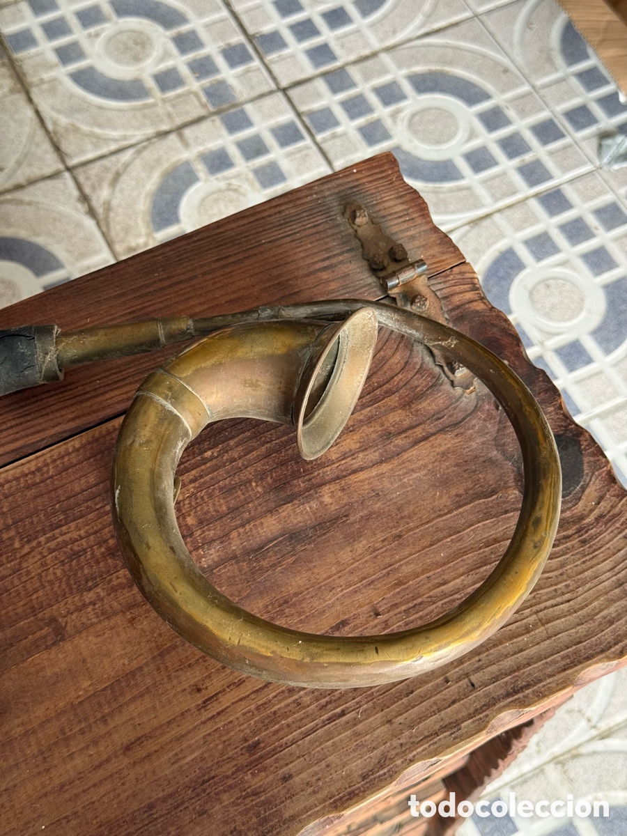 Coches y motocicletas: Antiguo claxon para coche o carro, por restaurar