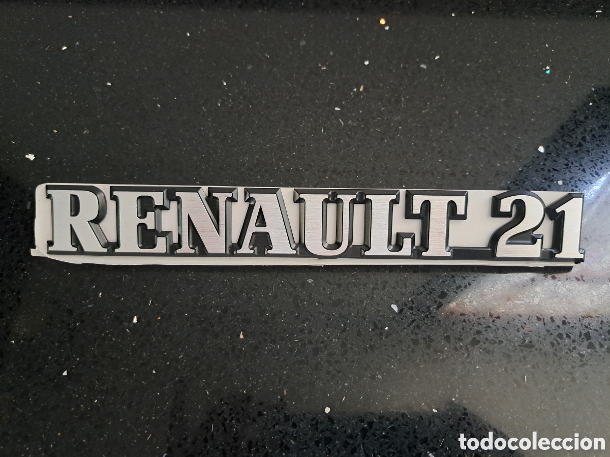 Coches y motocicletas: ANAGRAMA RENAULT 21 PIEZA ORIGINAL