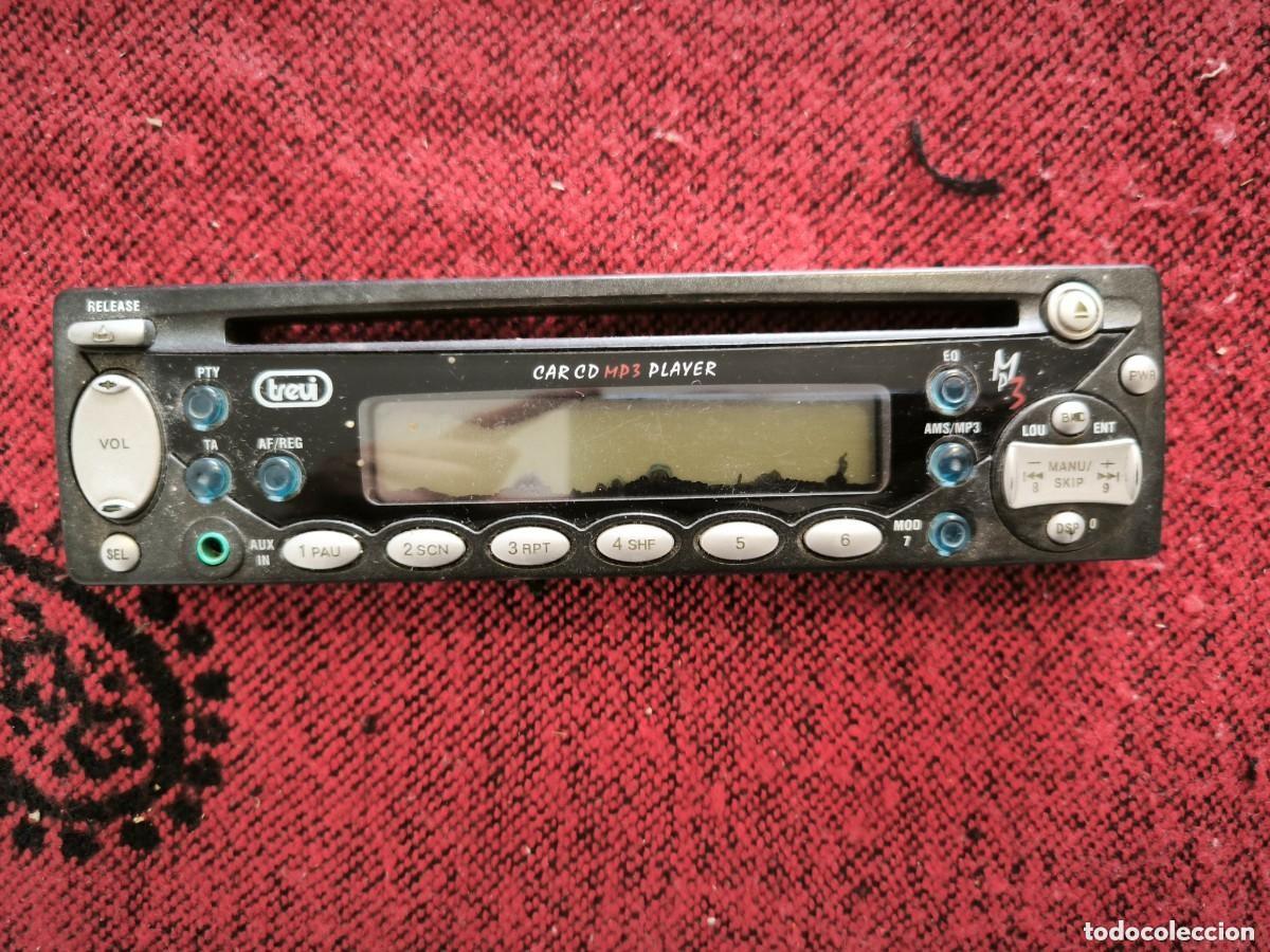 Coches y motocicletas: Frontal Autoradio Trevi Car CD MP3 Player - Car&aacute;tula Desmontable - Repuesto